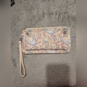 Loungefly Disney alice in wonderland wristlet
